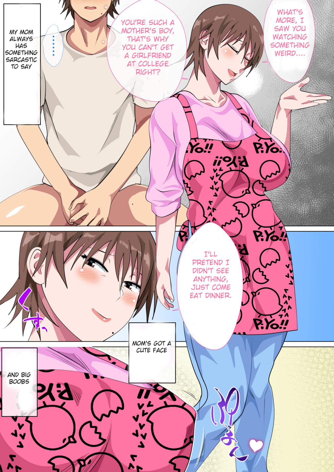 Hentai Manga Comic-The Mother Who Fell Over And Over For Her Son's Seduction-Read-7